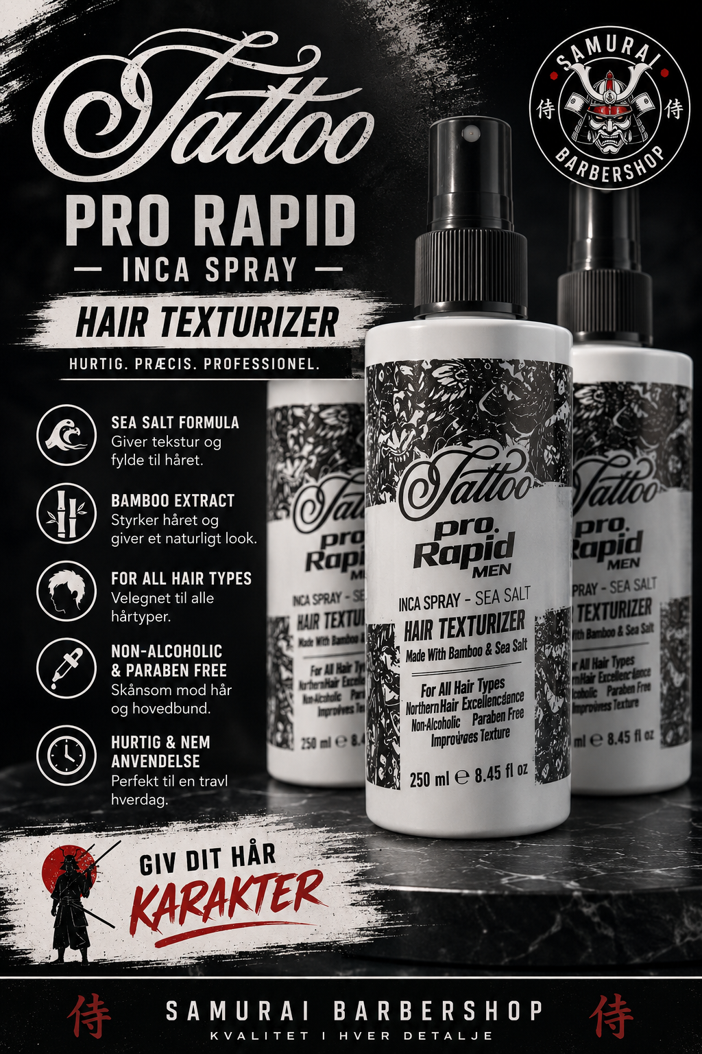 PRO RAPID INCA SPRAY - SEA SALT SPARY