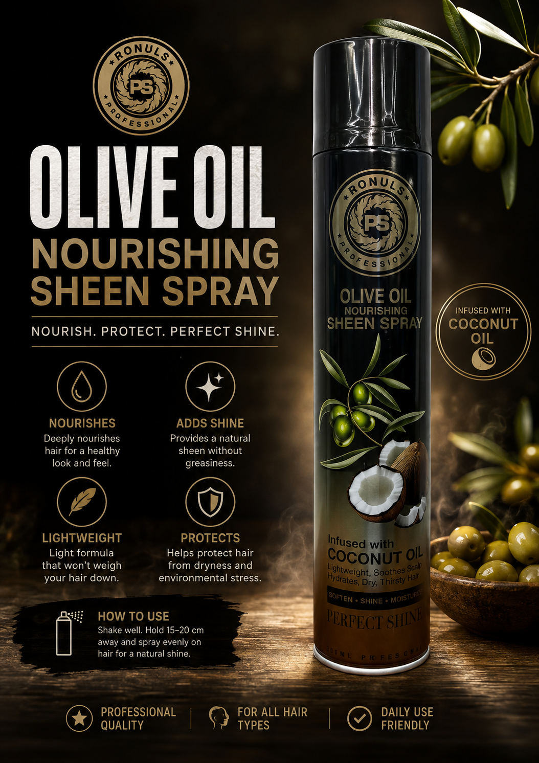 RONULS OLIVE-COCONUT OIL